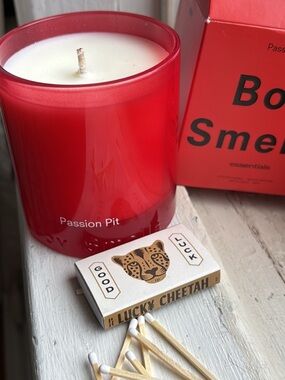 🍦HOST PICK 2X🍦HTF Boy Smells Passion Pit boxed Candle NWT Red (color of passion)